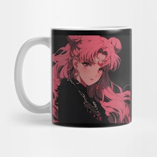 Retro 90s pink moon cutie Mug